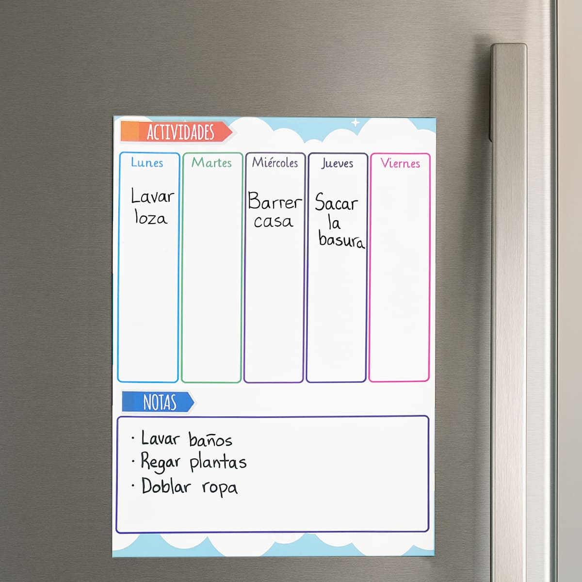 Pizarras Magneticas - 2 Piezas