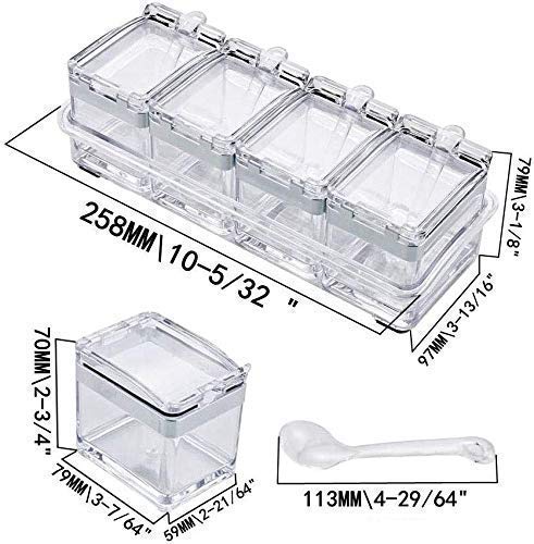 Organizador de Condimentos - 4 tapas