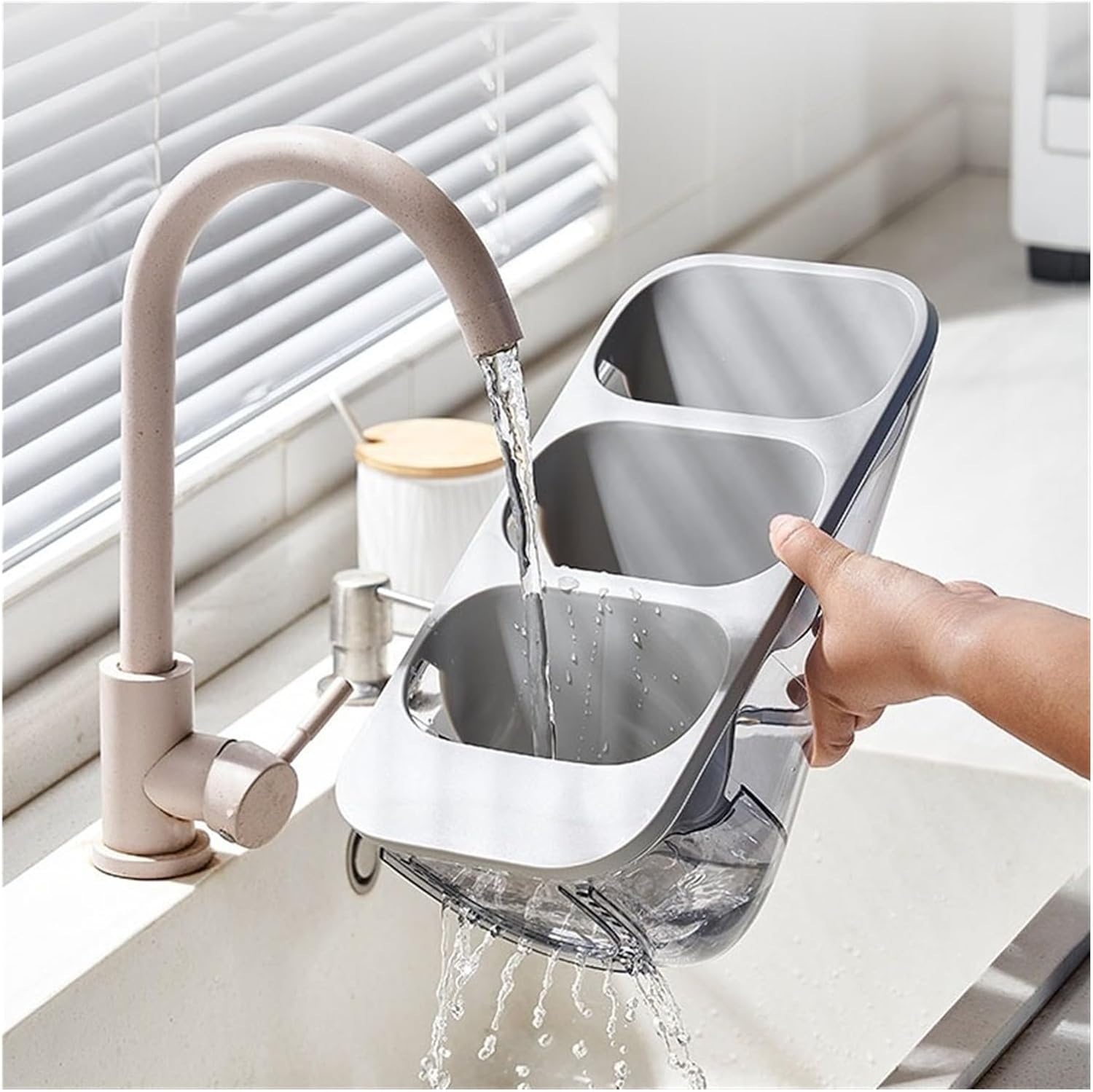 Organizador De Cubiertos 3 Niveles