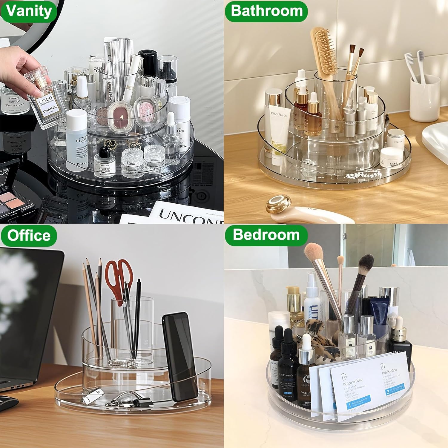 Organizador de Maquillaje Giratorio