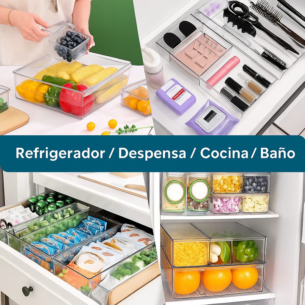 Set de Recipientes Multiuso - 10 Piezas