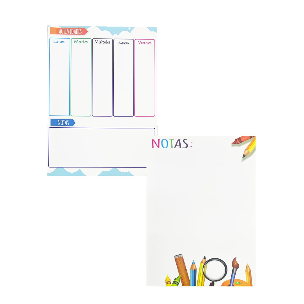 Pizarras Magneticas - 2 Piezas